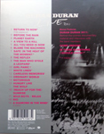 Duran Duran - Live 2011 (A Diamond In The Mind) (back cover)