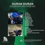 Duran Duran - Scarborough Open Air (back cover)