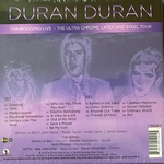 Duran Duran - Thanksgiving Live - The Ultra Chrome, Latex And Steel (back cover)