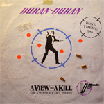Duran Duran - A View To A Kill 7" (cover)