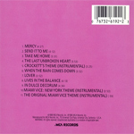 Soundtracks - Miami Vice II (back cover)