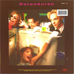 Duran Duran - All She Wants Is 7" (back cover)