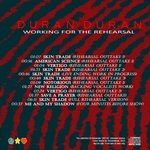 Duran Duran - Working For The Rehearsal (back cover)