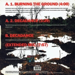 Duran Duran - Burning The Ground 12" (back cover)
