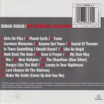 Duran Duran - The Essential Collection (back cover)